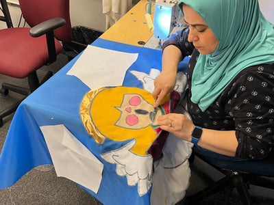 Custom flags and banners